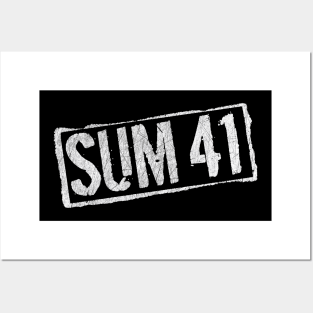 sum 41 vintage Posters and Art